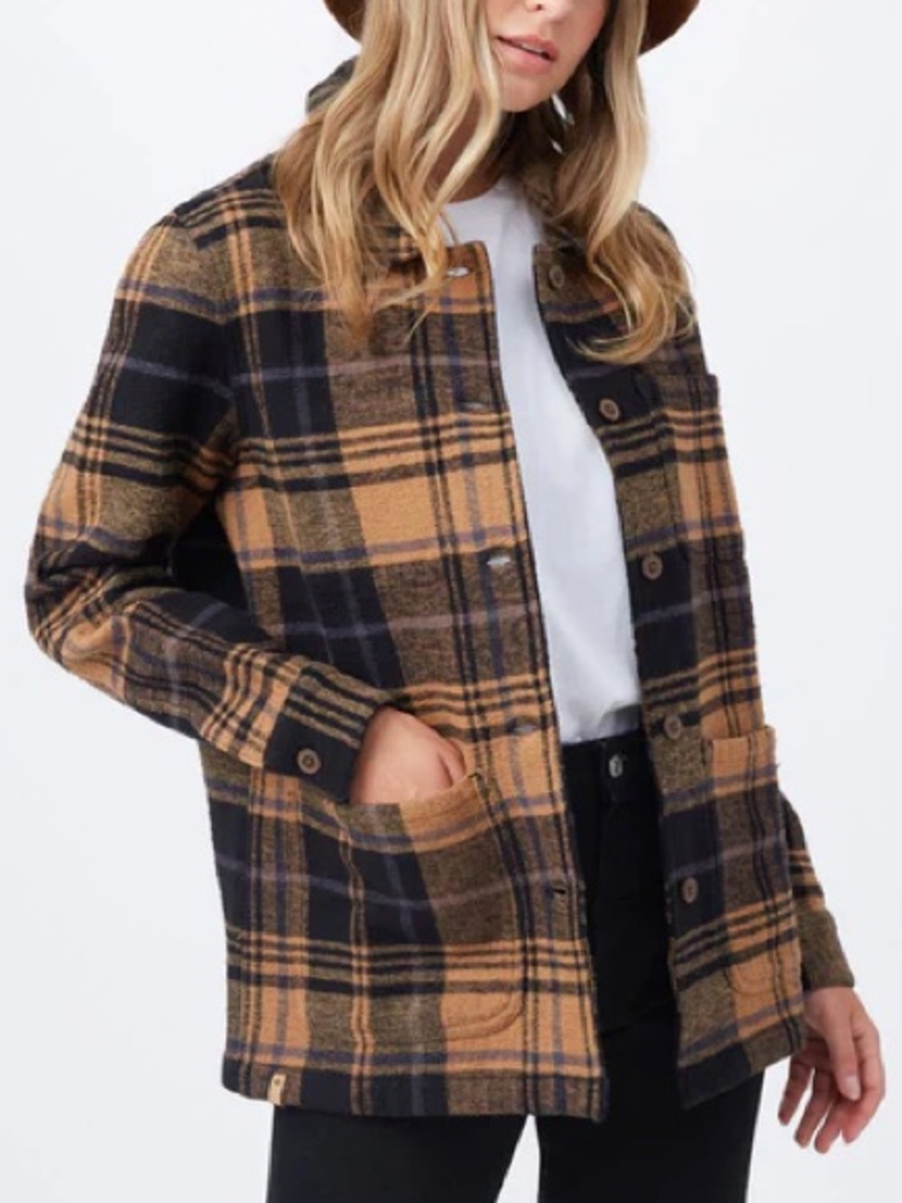 tentree Flannel Utility Jacket